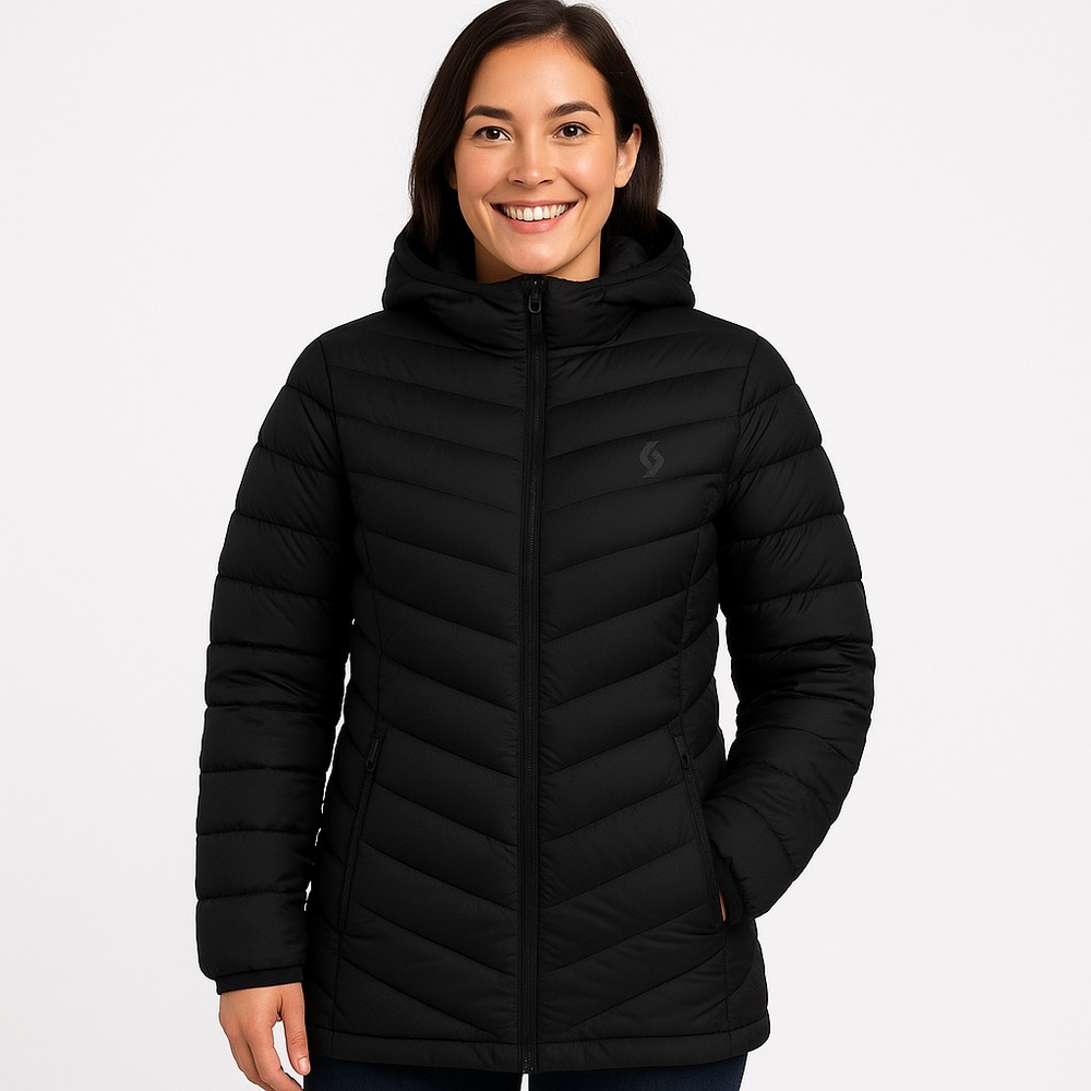 Scott Trench Insuloft Puffer Jacket black size large NWT